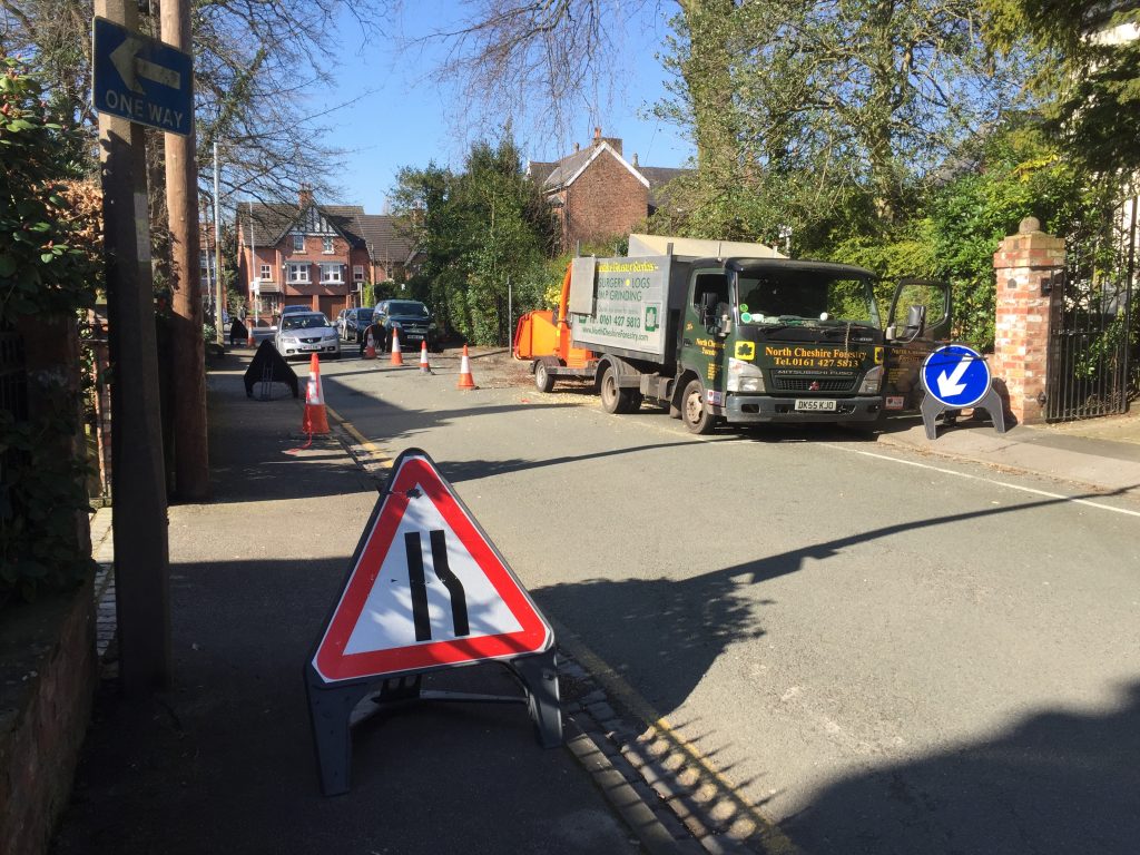 Tree Surgeon Stockport Traffic Control